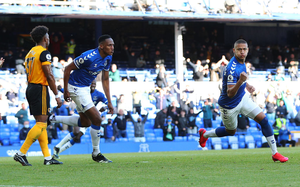 Everton v Wolverhampton Wanderers - Premier League