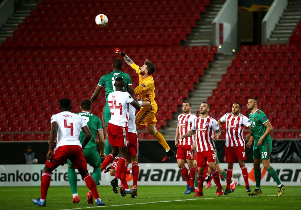 Olympiacos FC v Wolverhampton Wanderers - UEFA Europa League Round of 16: First Leg