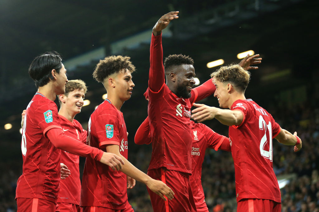 Norwich City v Liverpool - Carabao Cup Third Round