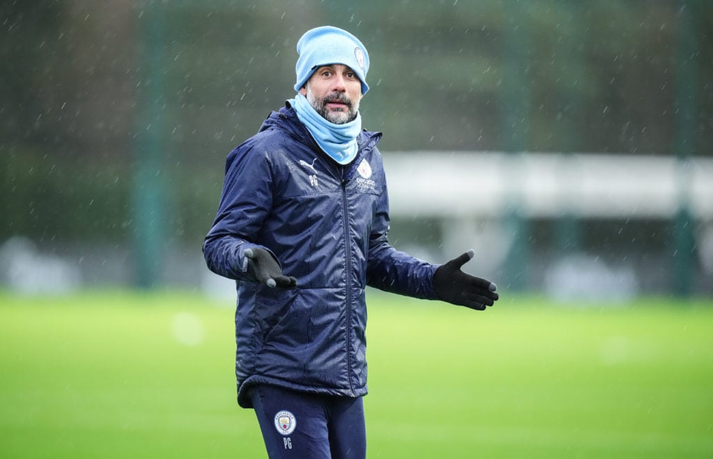 Manchester City Training