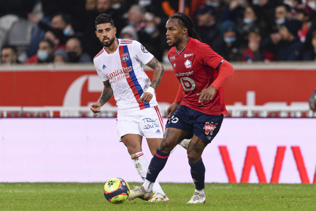 Lille OSC v Olympique Lyonnais - Ligue 1 Uber Eats