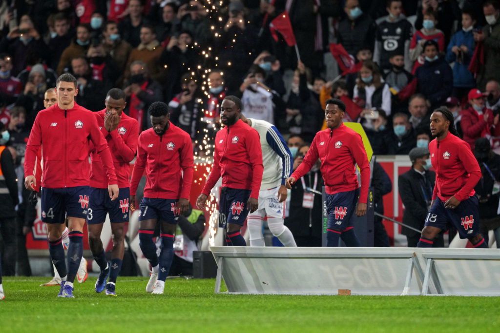Lille OSC v Olympique Lyonnais - Ligue 1 Uber Eats