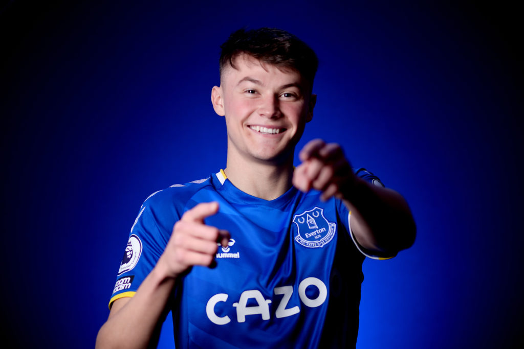 Everton Unveil New Signing Nathan Patterson
