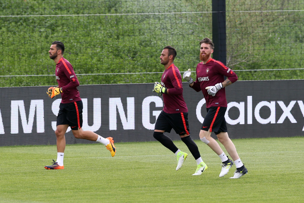 Portugal's Football Team Training Session In Lisbon