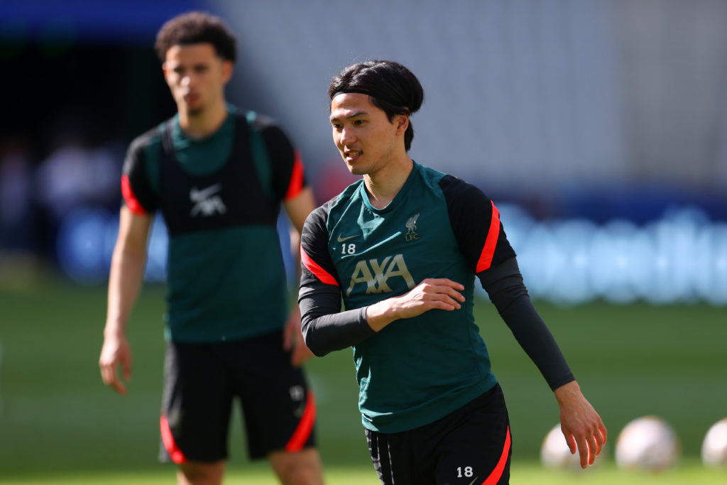 Liverpool FC Training Session And Press Conference - UEFA Champions League Final 2021/22