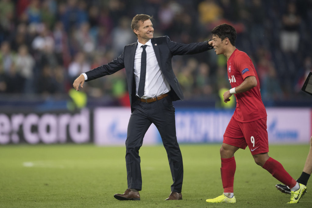 FC Salzburg vs KRC Genk - Champions League Group E