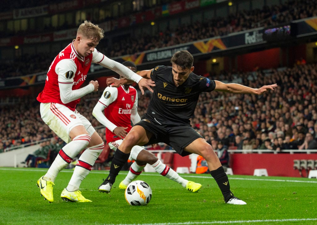Arsenal FC v Vitoria Guimaraes: Group F - UEFA Europa League