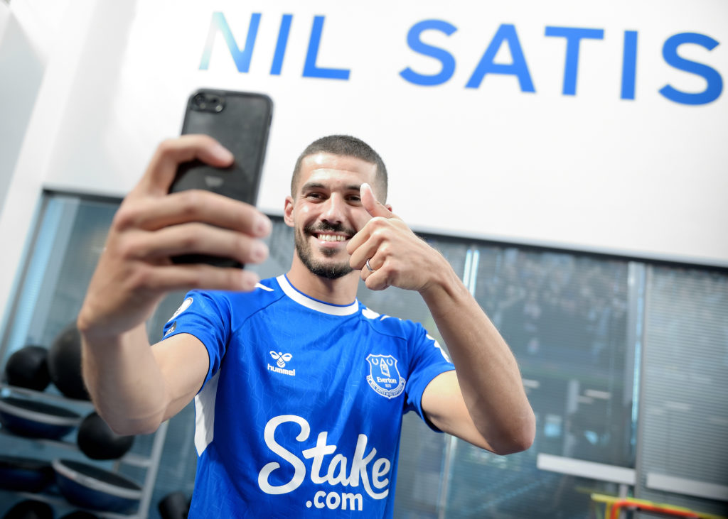 Everton Unveil New Signing Conor Coady