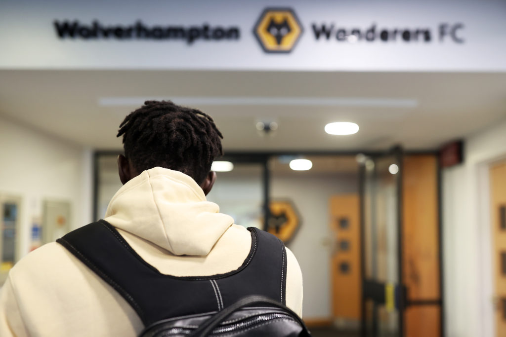 Boubacar Traore First Training Session with Wolverhampton Wanderers