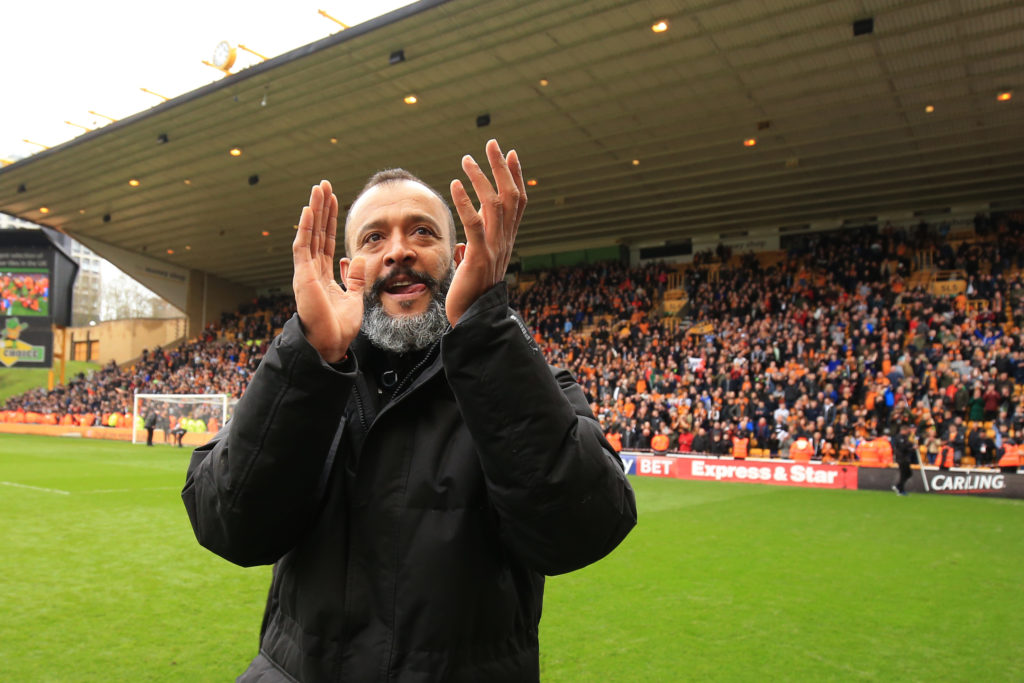 Nuno Espirito Santo during Wolves vs Birmingham