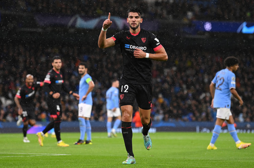 Manchester City v Sevilla FC: Group G - UEFA Champions League