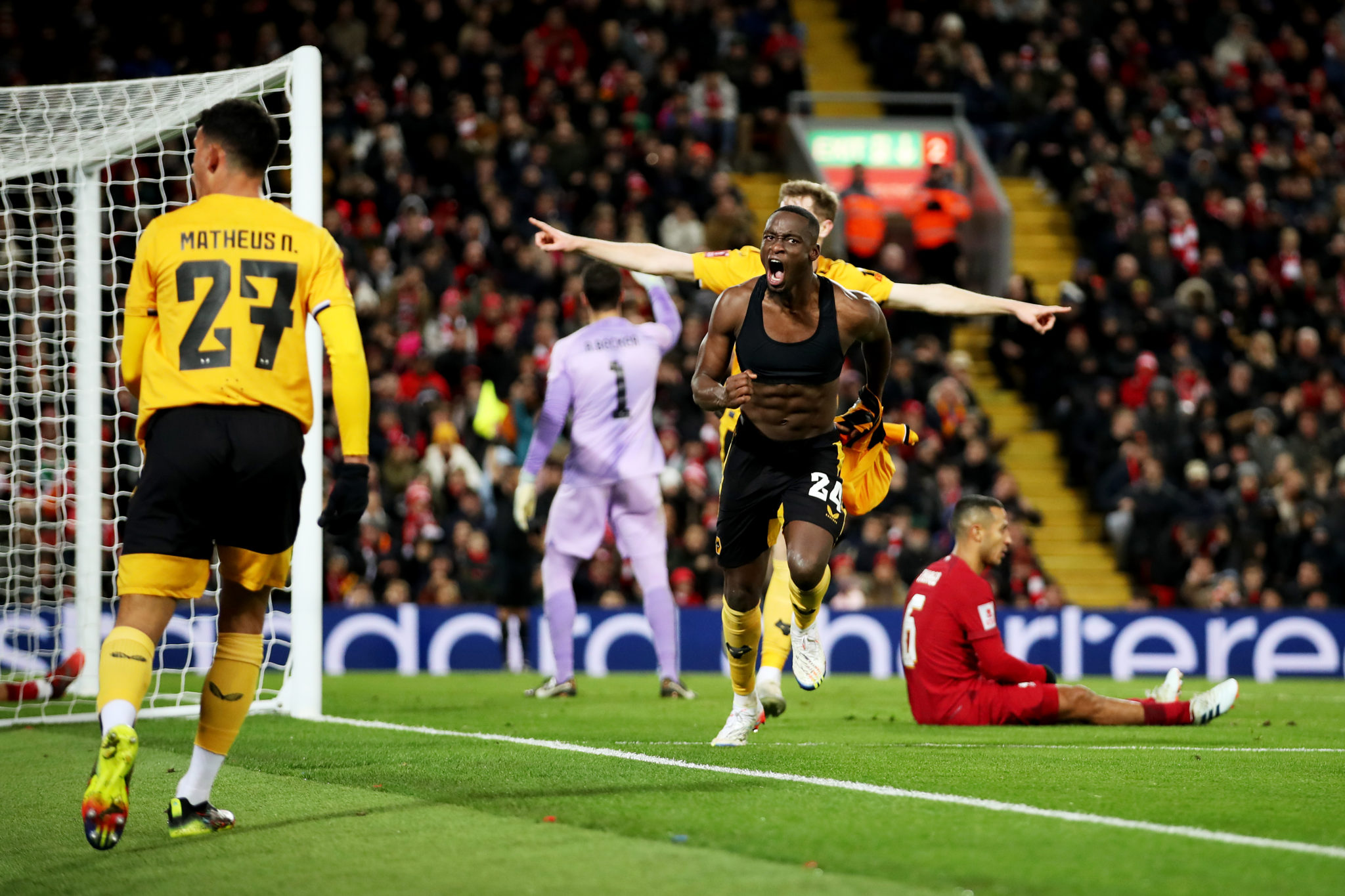 Wolves finally told why Toti Gomes' goal was disallowed against Liverpool