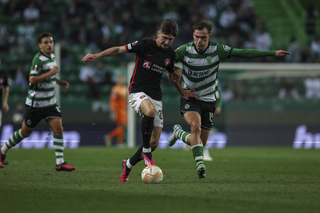 Sporting CP v FC Midtjylland: Knockout Round Play-Off Leg One - UEFA Europa League