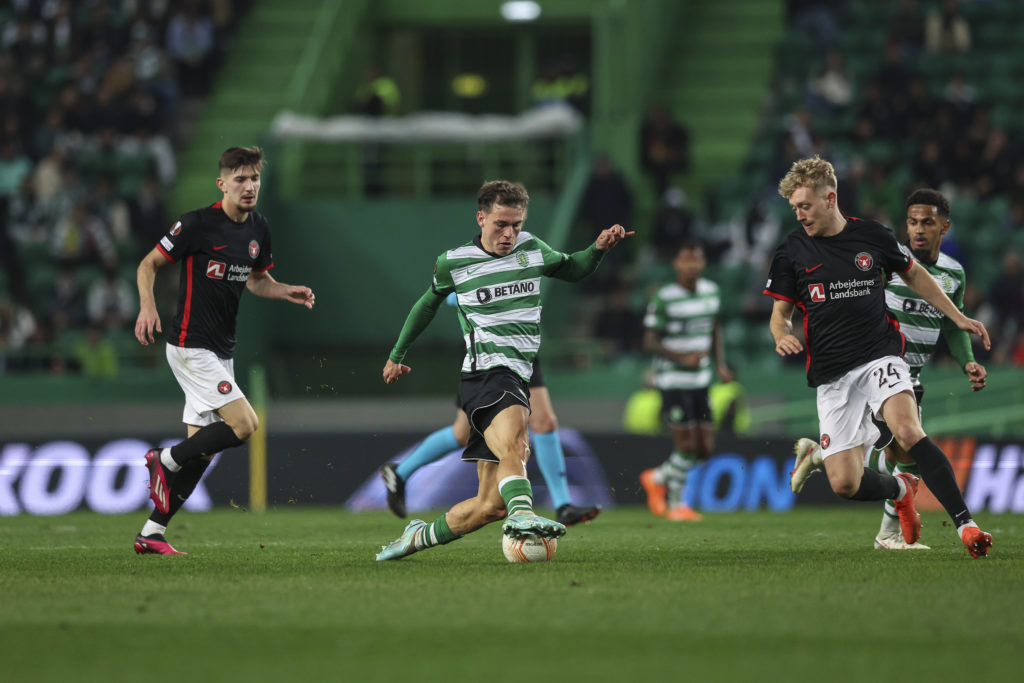 Sporting CP v FC Midtjylland: Knockout Round Play-Off Leg One - UEFA Europa League