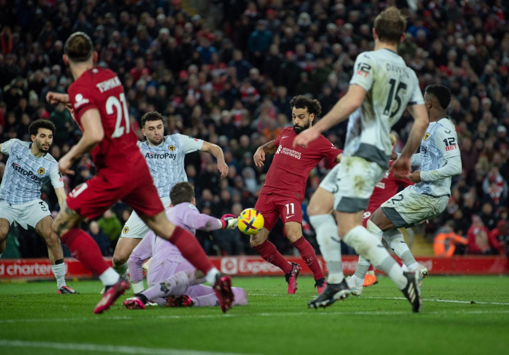 Liverpool FC v Wolverhampton Wanderers - Premier League