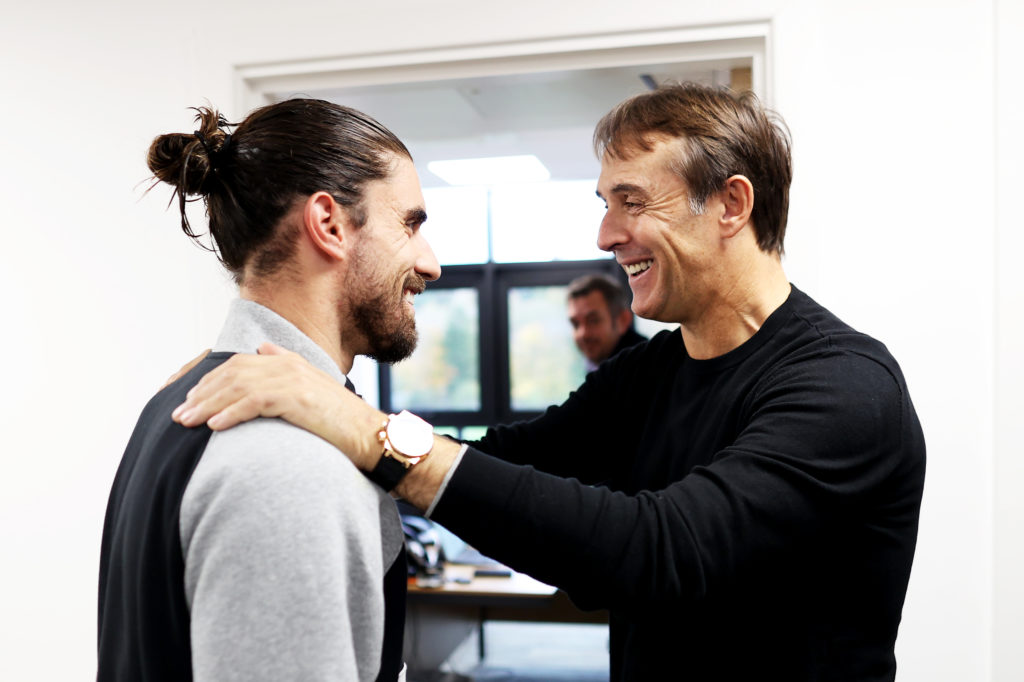 New Manager Julen Lopetegui First Day at Wolverhampton Wanderers