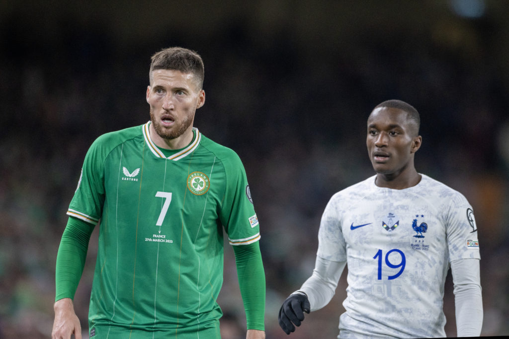 Republic of Ireland V France. 2024 European Championship Qualifying, Group B.