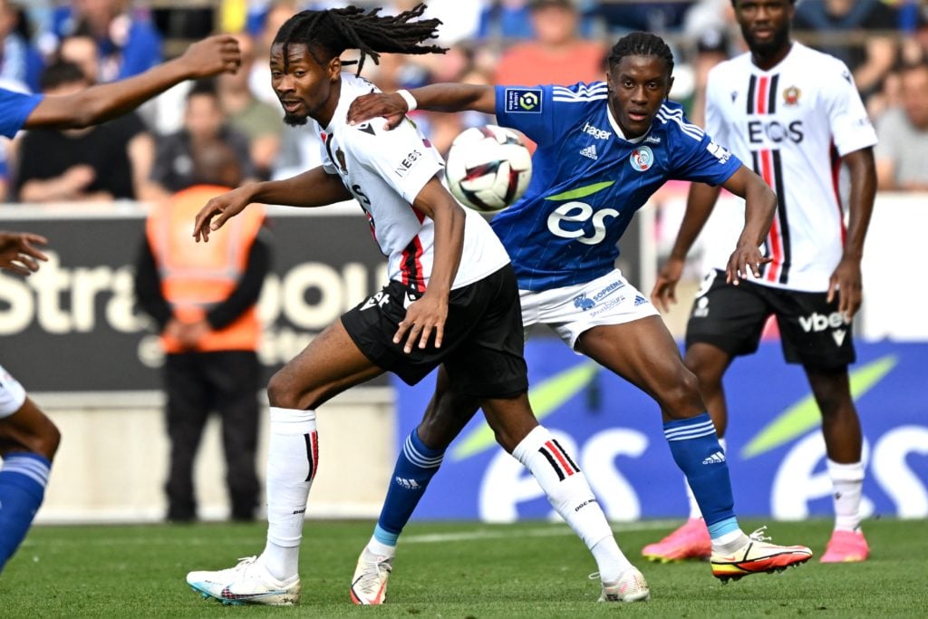 Wolves deadline day transfer target Jean-Ricner Bellegarde of RC Strasbourg Alsace
