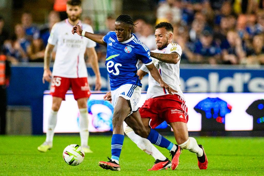 Wolves deadline day transfer target Jean-Ricner Bellegarde of RC Strasbourg Alsace