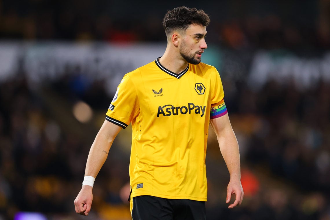 Max Kilman of Wolverhampton Wanderers during the Premier League match between Wolverhampton Wanderers and Burnley FC at Molineux on December 05, 20...