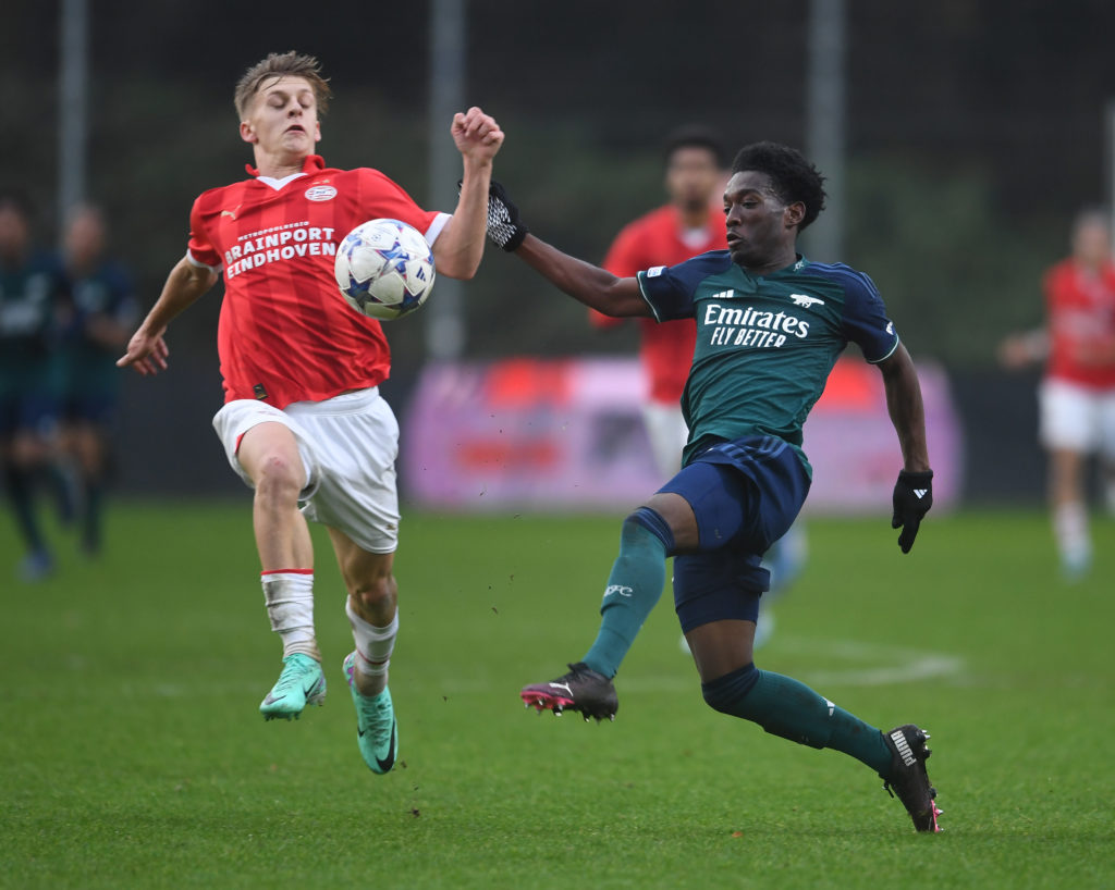 PSV Eindhoven v Arsenal FC: Group B - UEFA Youth League 2023/24
