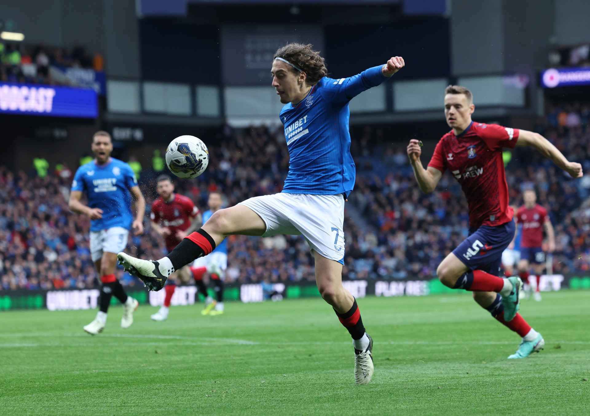 Wolves loanee Fabio Silva criticised for what he did for Rangers vs Celtic in Old Firm derby