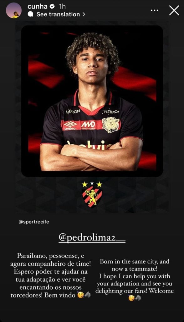 Cunha Instagram