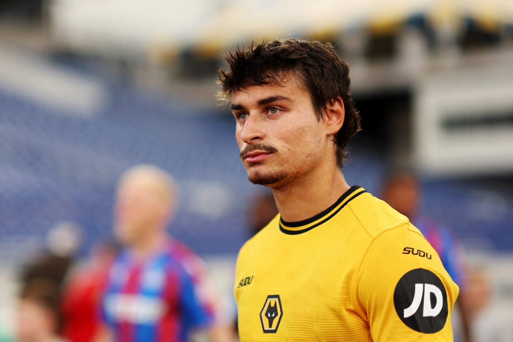 Hugo Bueno during Crystal Palace v Wolverhampton Wanderers
