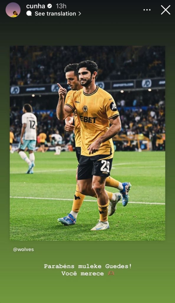 Cunha message Guedes