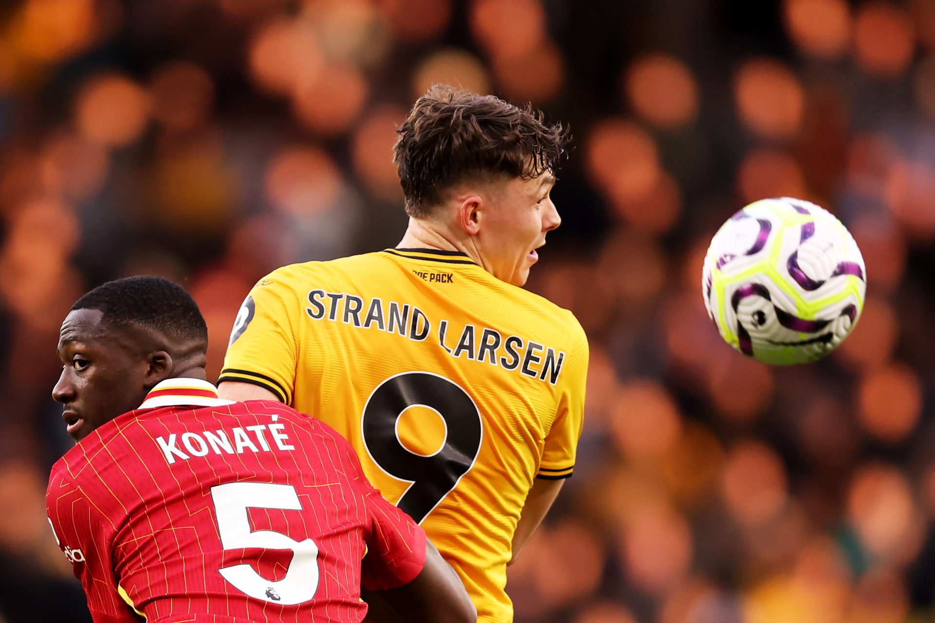 What Steve Bull told Jorgen Strand Larsen during Wolves' pre