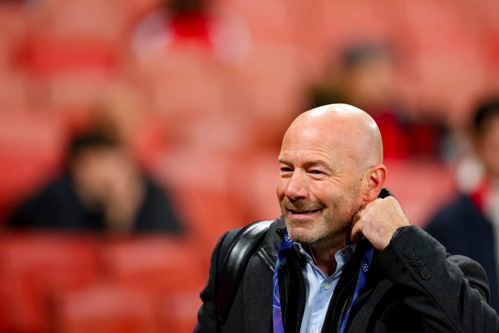 Alan Shearer on punditry duties.