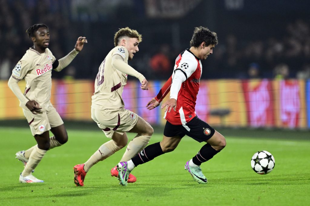 UEFA Champions League 2024/25 League Phase MD4Feyenoord Rotterdam v RB Salzburg