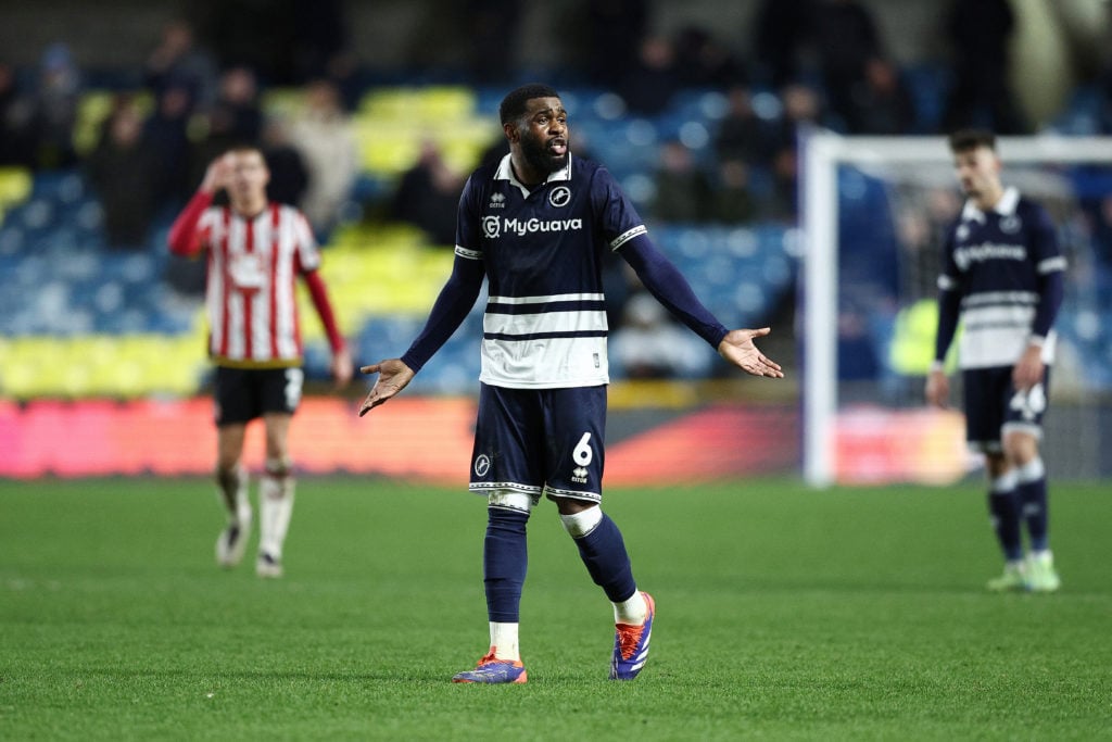 Japhet Tanganga during Millwall FC v Sheffield United FC - Sky Bet Championship