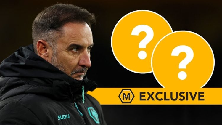 Vitor Pereira, Manager of Wolverhampton Wanderers, looks on prior to the Premier League match between Wolverhampton Wanderers FC and Nottingham For...