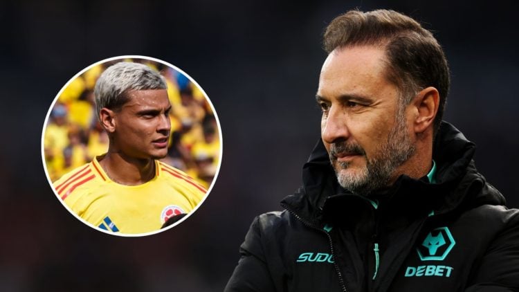 Vitor Pereira. Inset, Richard Rios.