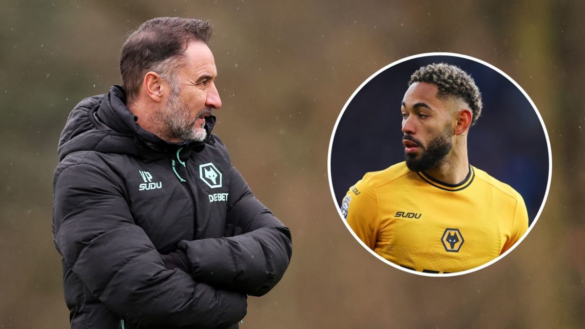 Vitor Pereira. Inset, Matheus Cunha.