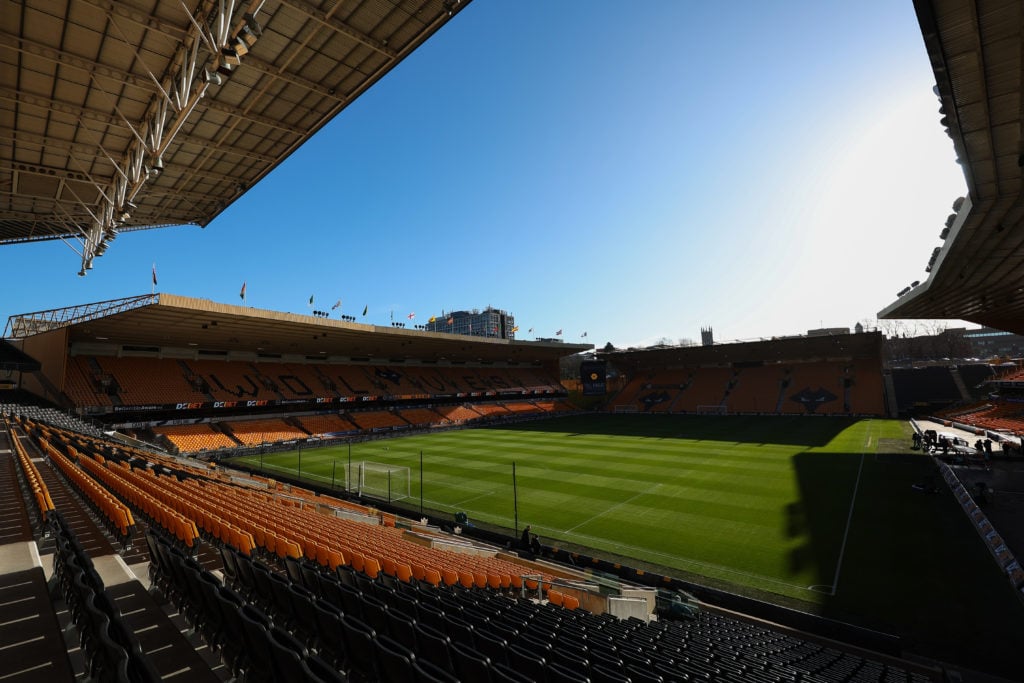 A general view of Molineux.