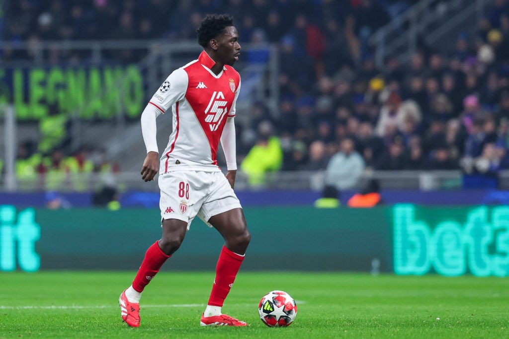 Soungoutou Magassa of AS Monaco FC seen in action during