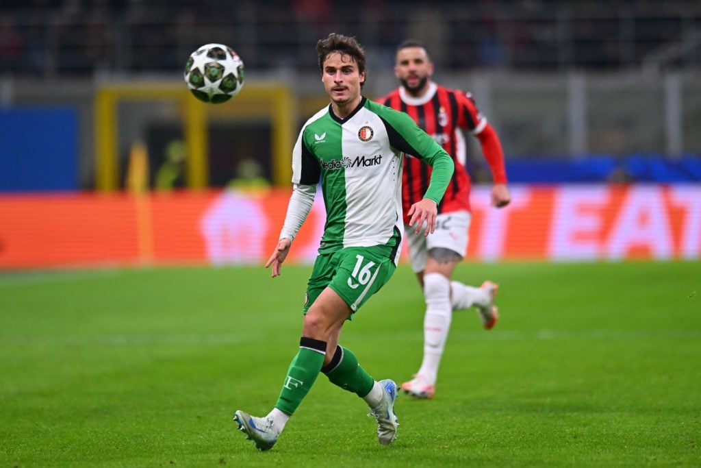 AC Milan v Feyenoord - UEFA Champions League 2024/25 League Knockout Play-off Second Leg