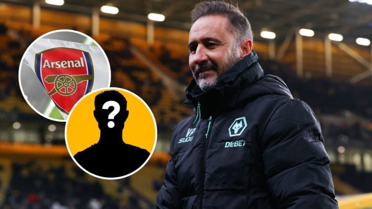 Vitor Pereira during the Premier League match between Wolverhampton Wanderers FC and Fulham FC with inset of A detailed view of a corner flag featu...