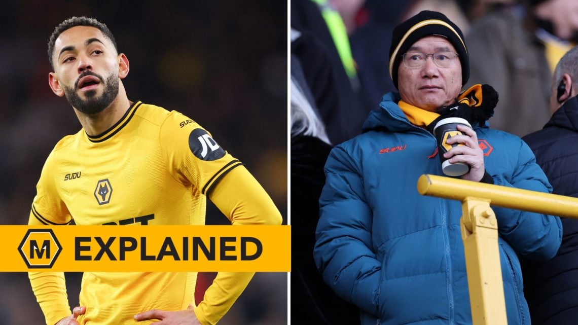 A split image of Matheus Cunha (left) and Fosun (right).