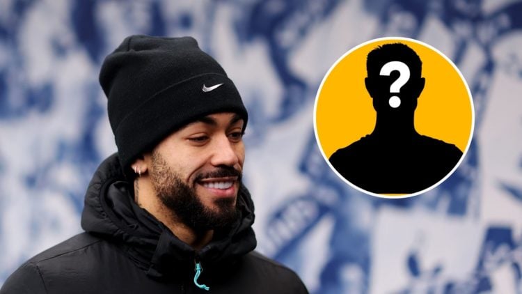 Matheus Cunha of Wolverhampton Wanderers arrives at the stadium ahead of the Premier League match between Tottenham Hotspur FC and Wolverhampton Wa...
