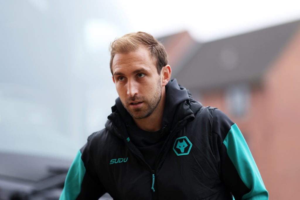 Craig Dawson before a match for Wolves
