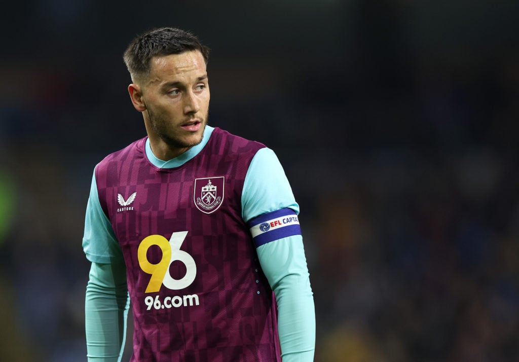 Josh Brownhill of Burnley looks on during the Sky Bet Championship match between Burnley FC and Sunderland AFC