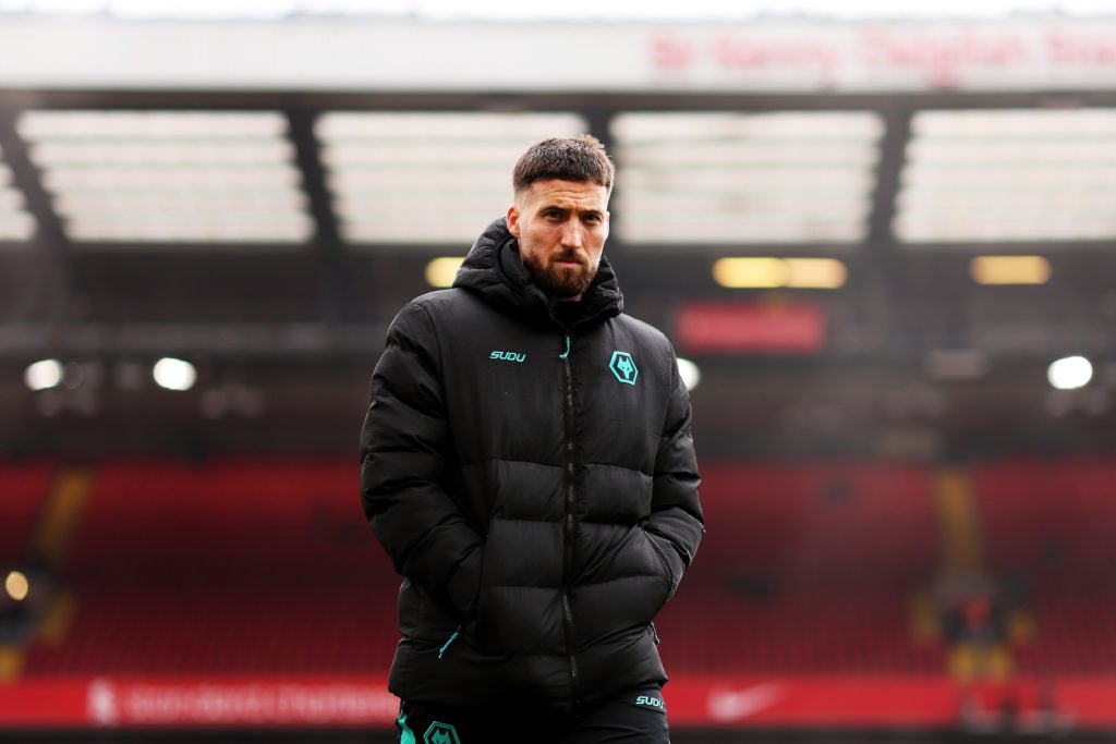 Matt Doherty ahead of playing for Wolves.