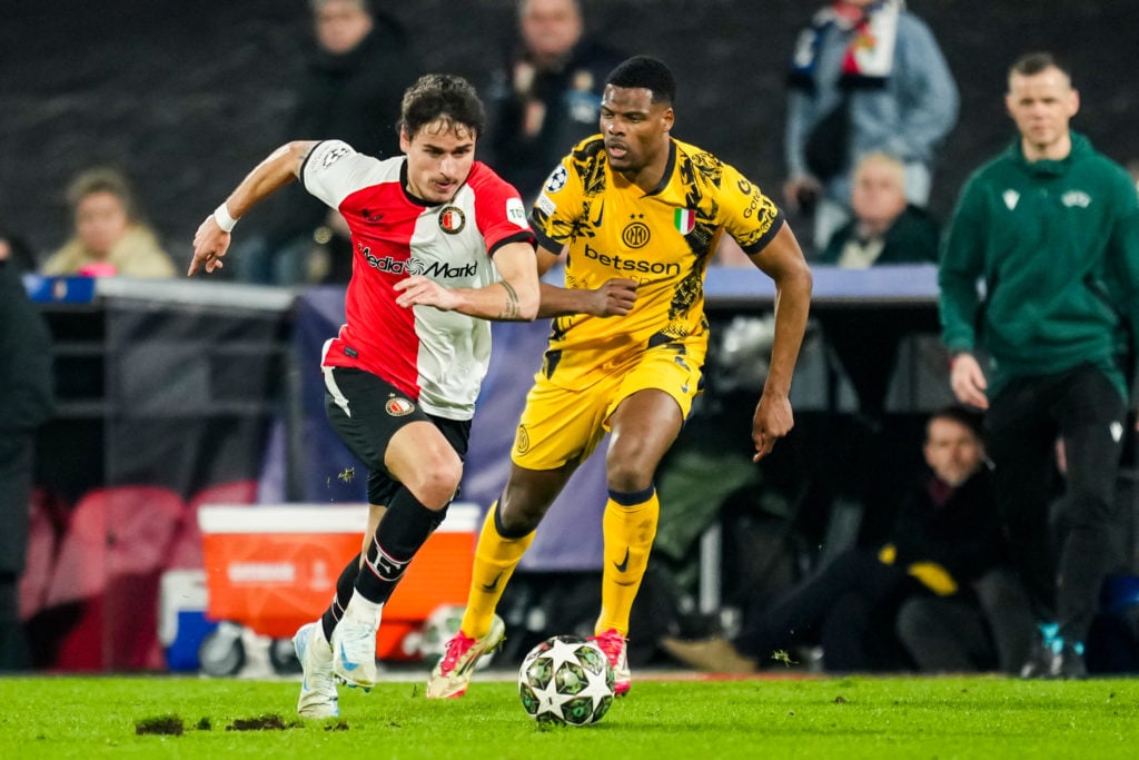Feyenoord v FC Internazionale Milano - UEFA Champions League 2024/25 Round of 16 First Leg