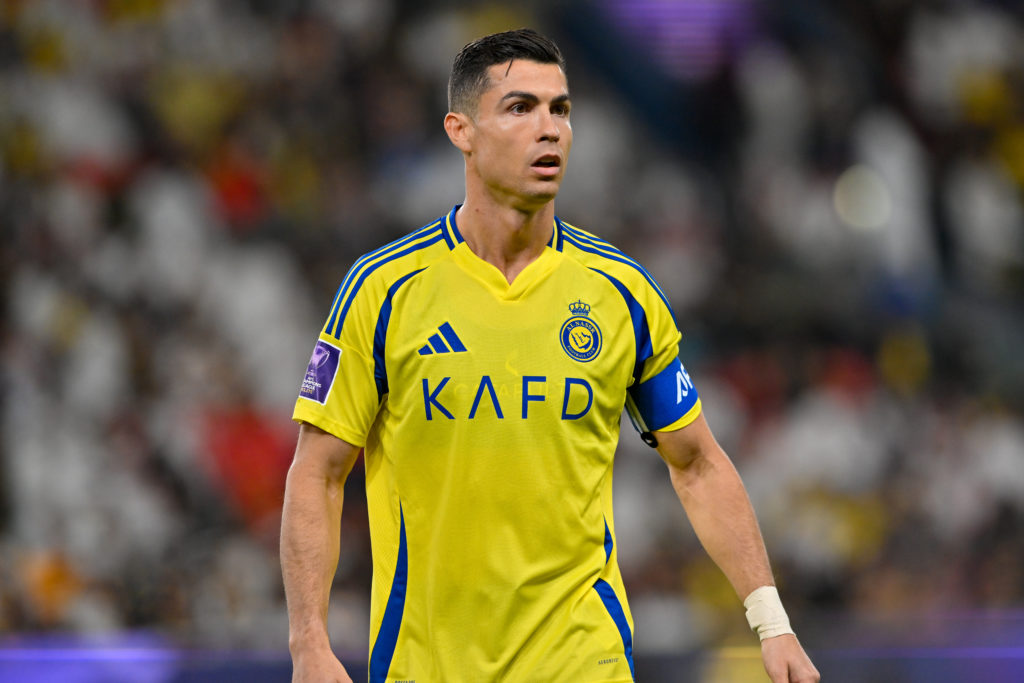Cristiano Ronaldo during Al-Nassr vs Esteghlal