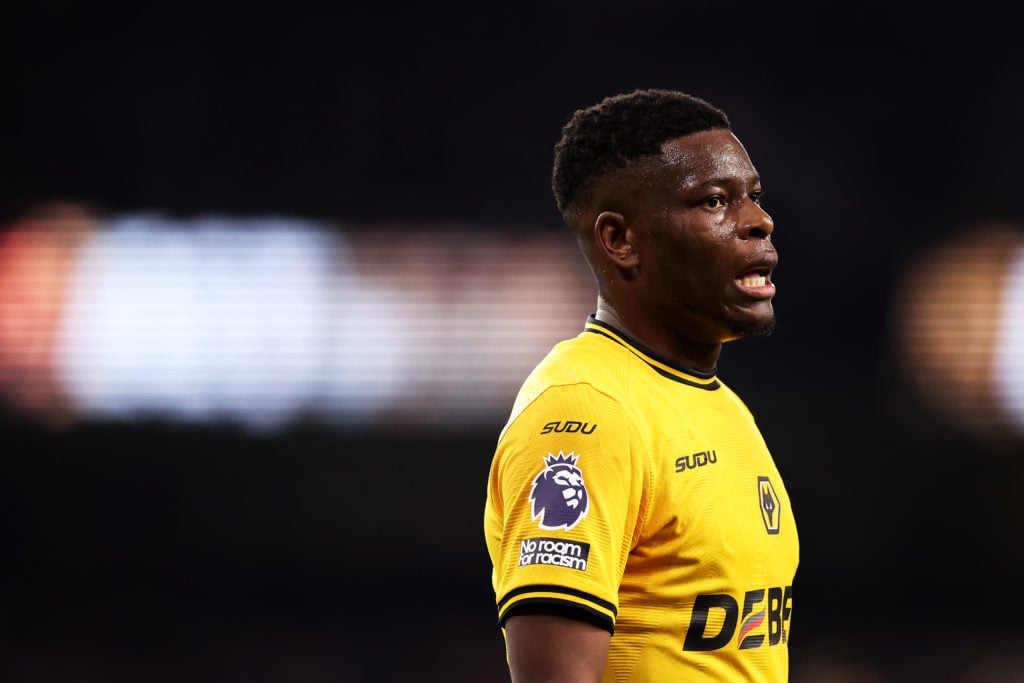Marshall Munetsi in action for Wolves.
