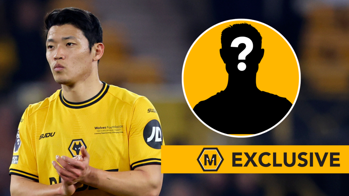An image of Hwang Hee-chan (left) with a mystery player inset (circled) and an exclusive banner.