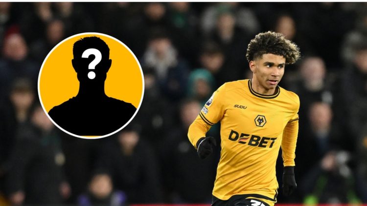 Pedro Lima of Wolverhampton Wanderers looks for options during the Premier League match between Wolverhampton Wanderers and Nottingham Forest at Mo...